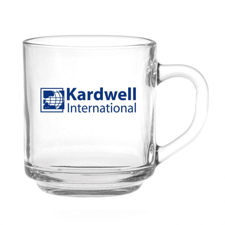 10 oz Capri Glass Coffee Mug main image